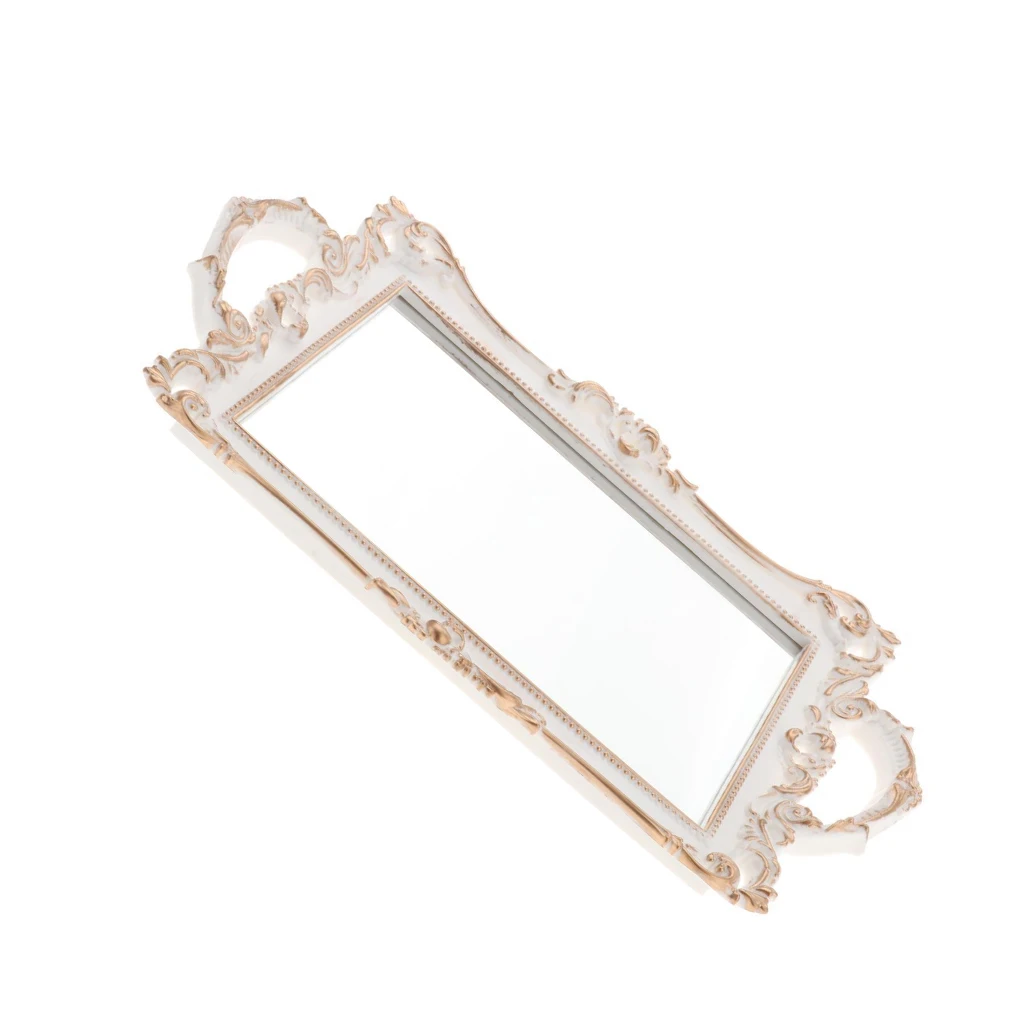 Elegant Vintage Vanity Tray Size For Organizing With Style Exquisite And Practical Mirrored Tray