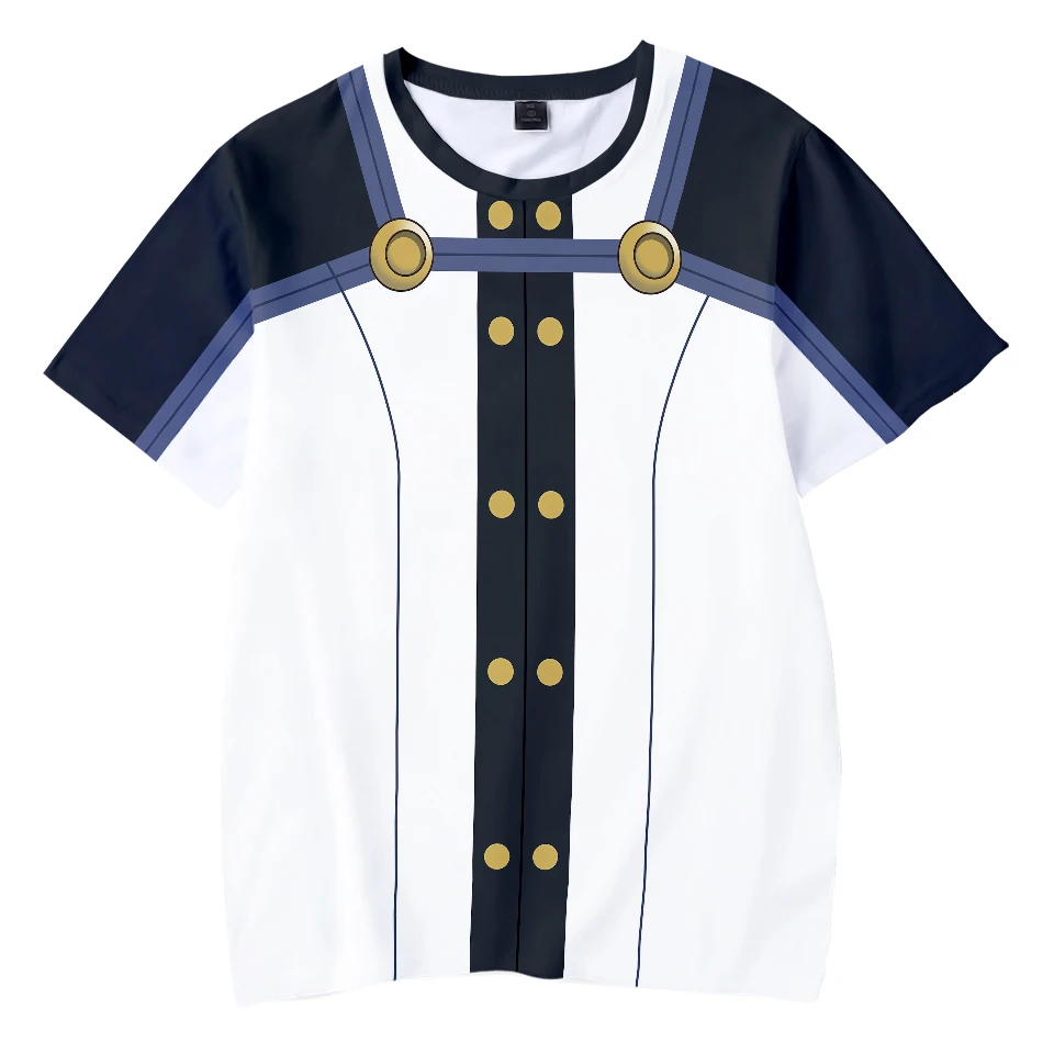 For Men Unisex Kirito Oversize O-neck 3D with Short Sleeve Tops Funny T-shirts Fashion Japanese Anime Sword Art Online Cosplay