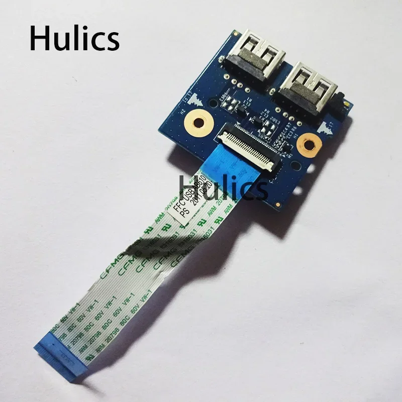 Hulics Used For HP Pavilion DV6-6000 DV6 USB Board 48.4RH05.021 11A44-2 Casa 2.0   40GAB630S 40GAB670S