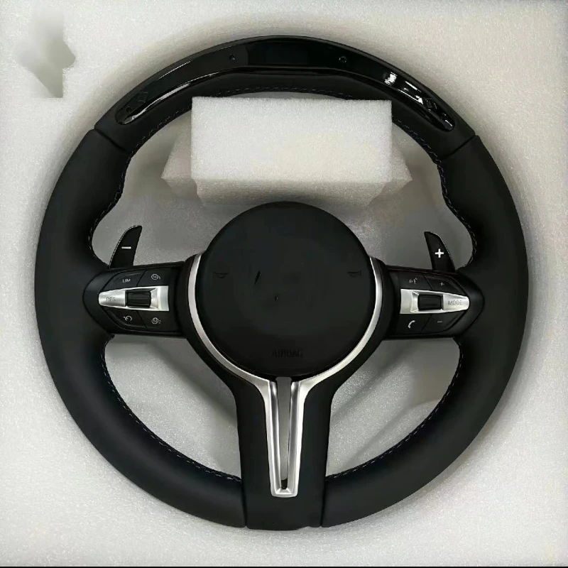 

Genuine Leather Steering Wheel Suitable For BMW M3M5E46E90 Auto Parts Car Steering Wheel