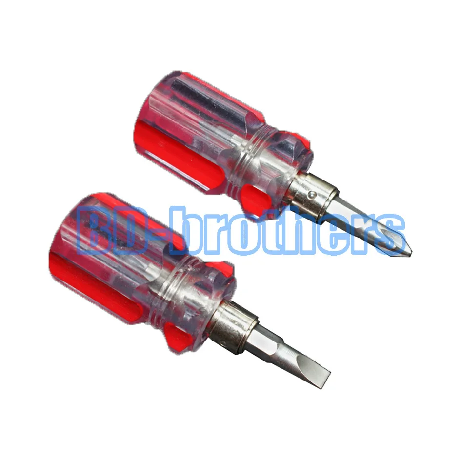 

6*35mm 45# Steel Open Tools 6.0 Phillips 6.0 Slotted Multifunction Double Use Screwdrivers 100pcs/lot