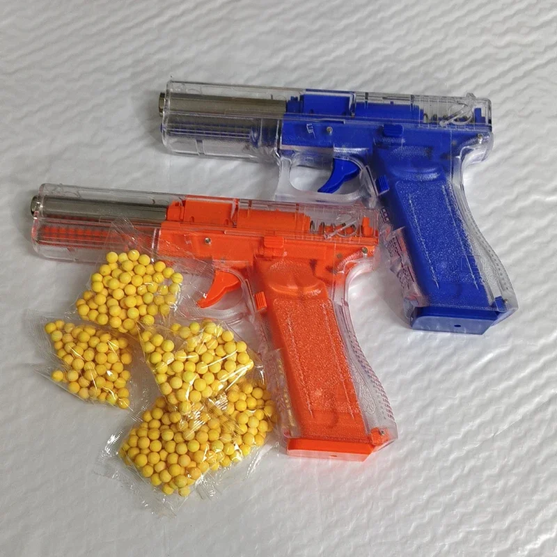 Nieuw metalen zwart G17 pistool simulatie pistool 500 rondes outdoor gevechtschieten BB kogels jongen verjaardag kerstcadeau