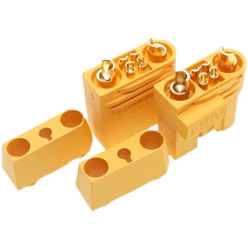 

AS120 Female Male Plug Connector Resistance Adapter Plug for RC Model FPV Racing Drone Lipo Battery Multirotor Parts