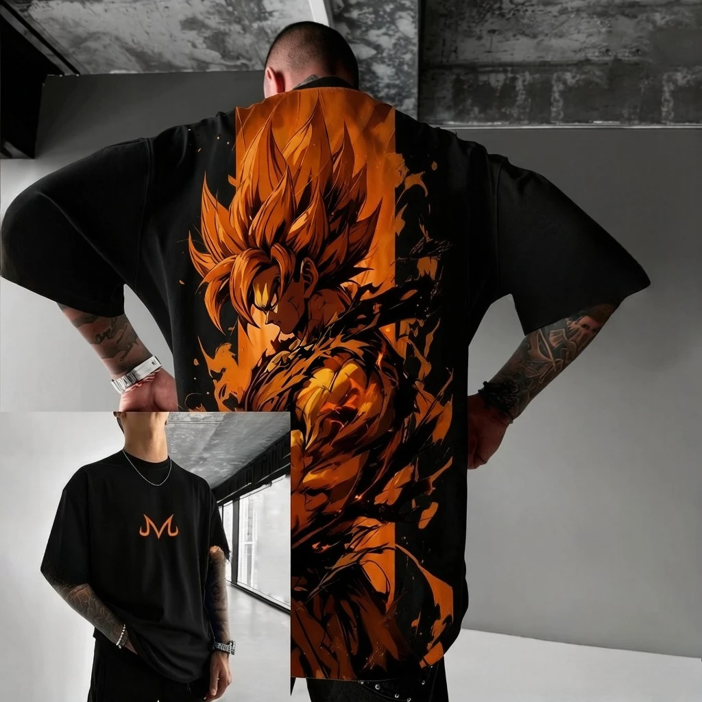 

"Dragon Ball" Printed T-shirts Are Casual, High-quality Streetwear and Comfortable Family Outfits