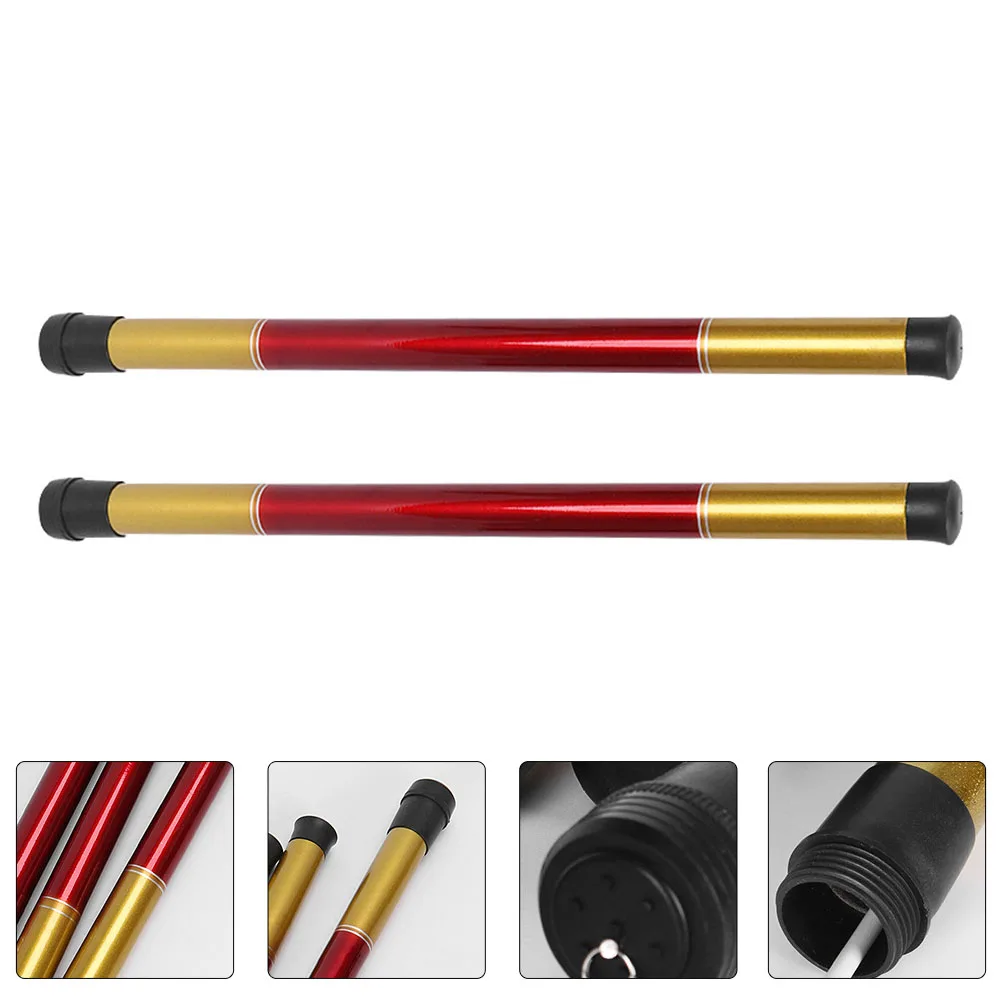 

2 Pcs Baton Barrel Storage Holder for Conducting Sticks Terrarium Conductive Rod Conductor Glass Fiber Organizer