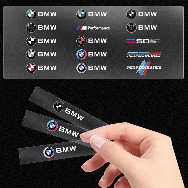 50th Anniversary Edition Car Interior Styling Decoration Sticker For BMW X1 X2 X3 X5 X4 X6 X7 M1 G30 G20 G32 G11 G12 F40 F30 F25