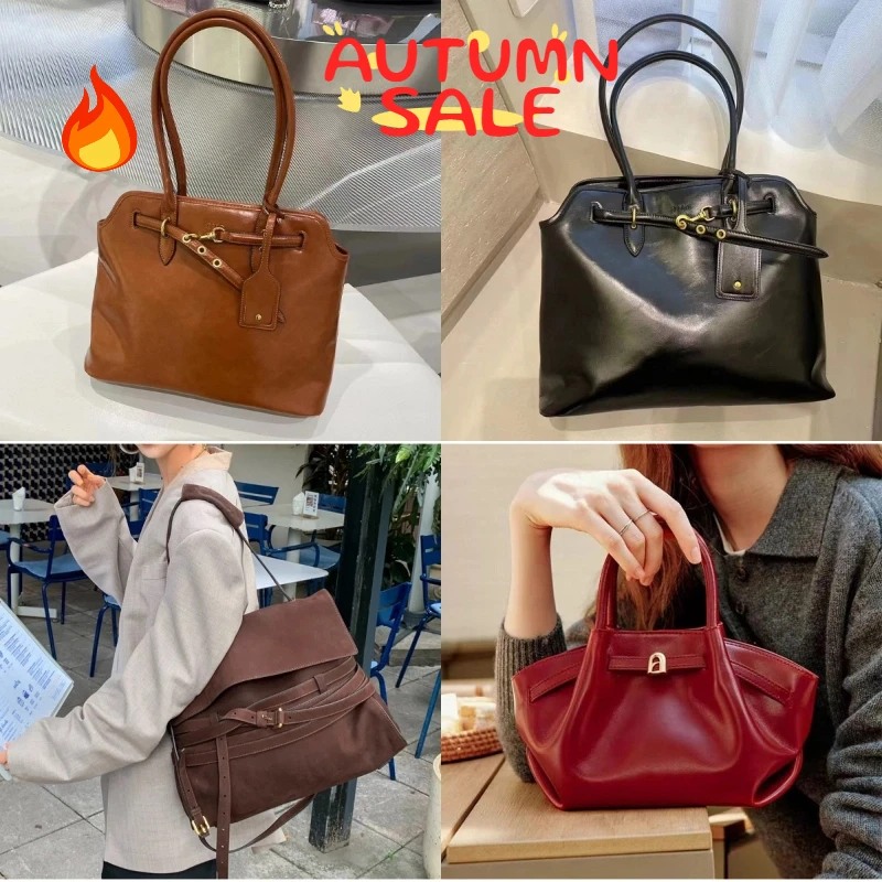 Special Offer Brand Women's Shoulder Bag Fashion Trend Motorcycle Bag Large Capacity Genuine Leather Vegetable Basket Handbag