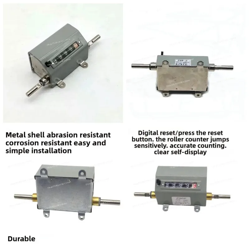 

Z96-F 5-Digit Metric Counter – Mechanical Roller Type for Cloth Machine Length Measurement