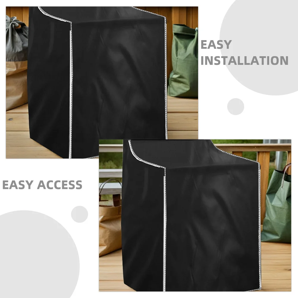 غطاء غسالة مقاوم للماء والغبار وحماية مقاومة للأشعة فوق البنفسجية للغسالة الأوتوماتيكية ذات التحميل الأمامي في الهواء الطلق