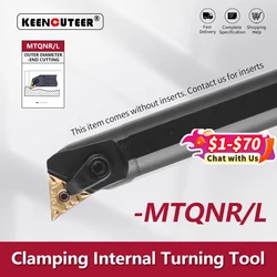 S16Q-MTQNR S20R-MTQNR S25S-MTQNR S32T-MTQNR Internal Turning Tool -MTQNR/L Lathe Bar Turning Holder CNC Cutting Tool Cutter Bar