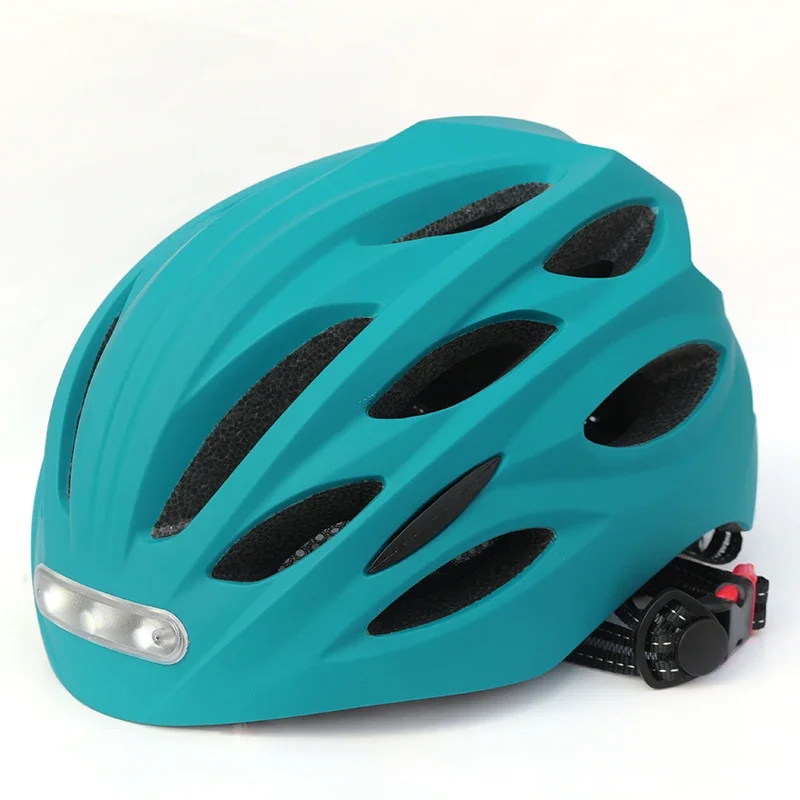 LED Helmet Motorcycle With Taillight Mountain Bike Equipment Bike Helmet Cross-border Special Supply