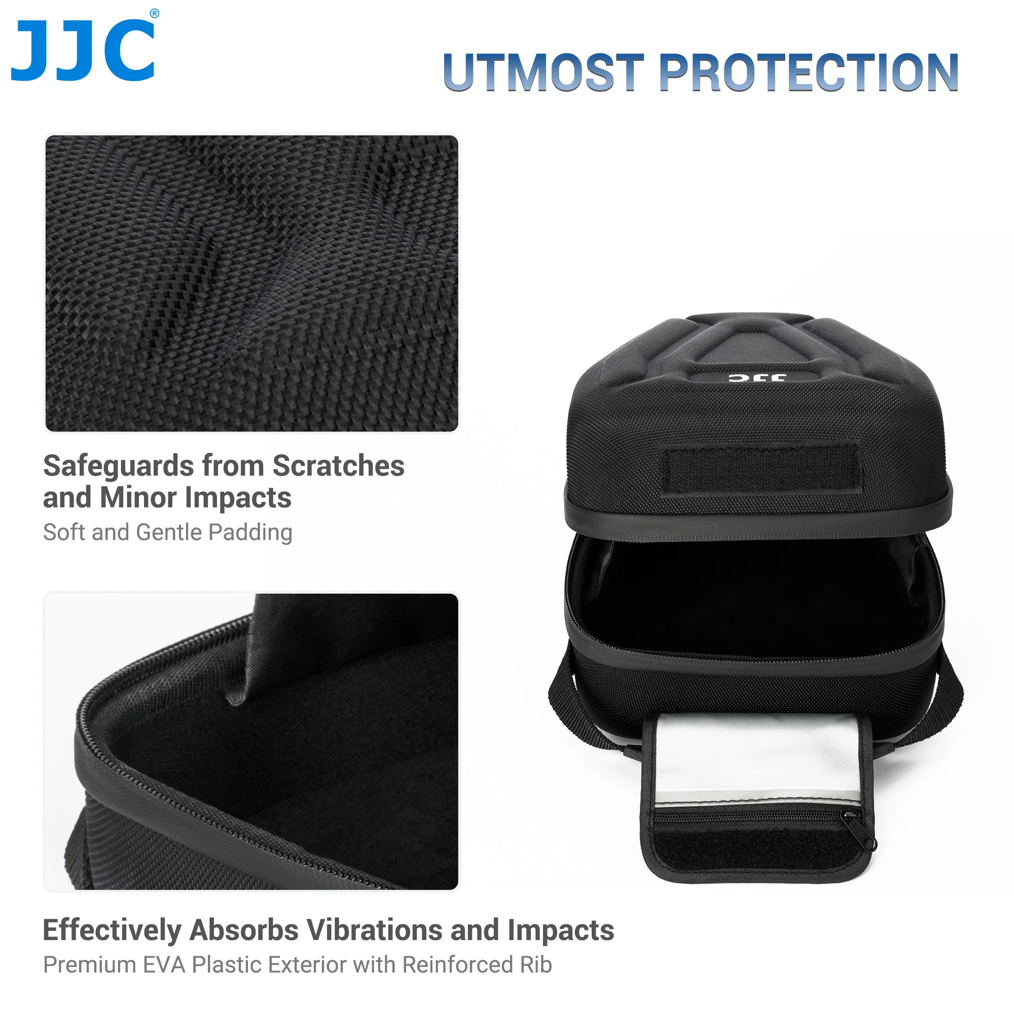 JJC Camera Bag Case for Canon EOS R/ Sony A7/ Nikion Z / FUJIfilm X series Digital DSLR Camera Protection Carrying Case