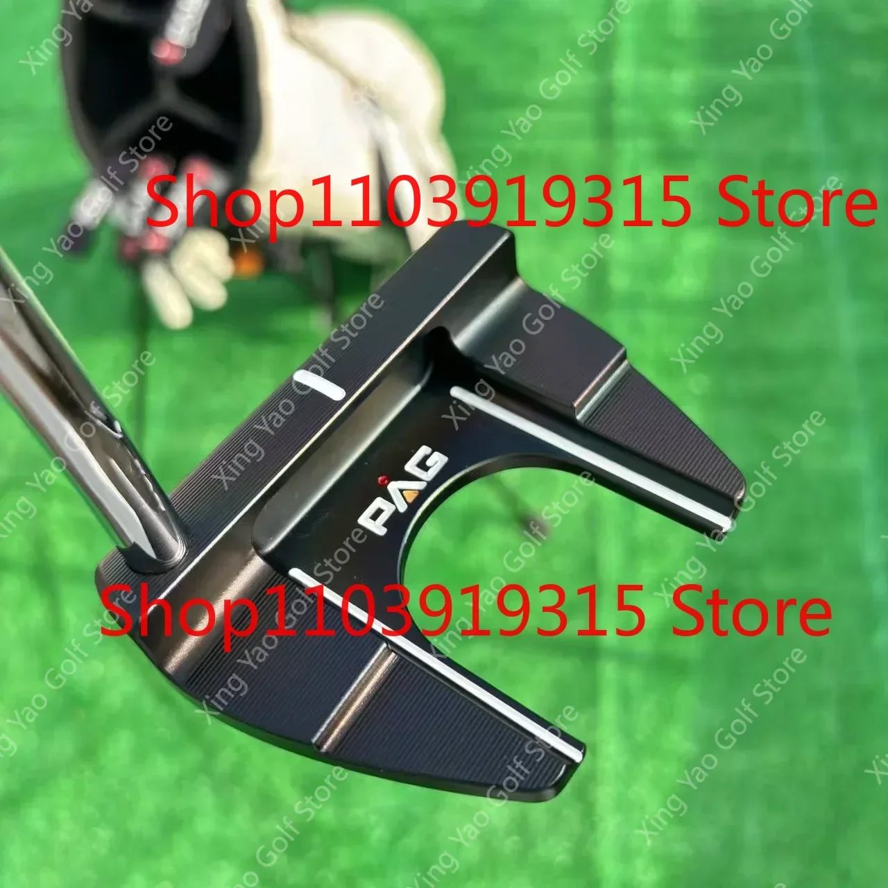 

LISM Golf Clubs PAG Cow horn Putter Golf Putter Black Cow horn Putter CNC Anti-slip Grip, Durable Club Head 32/33/34/35 inch