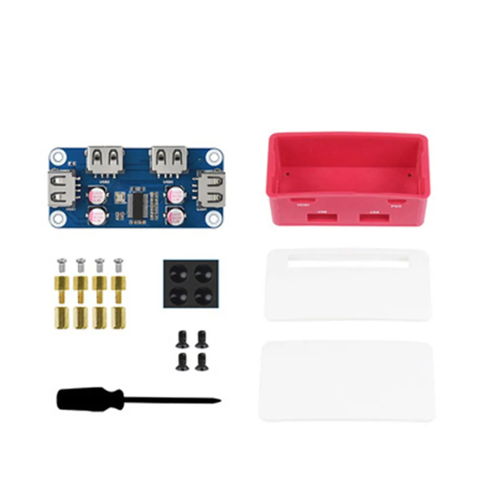 

For Raspberry Pi Zero 2W USB 2.0 Expansion Board Kit Adapter Board