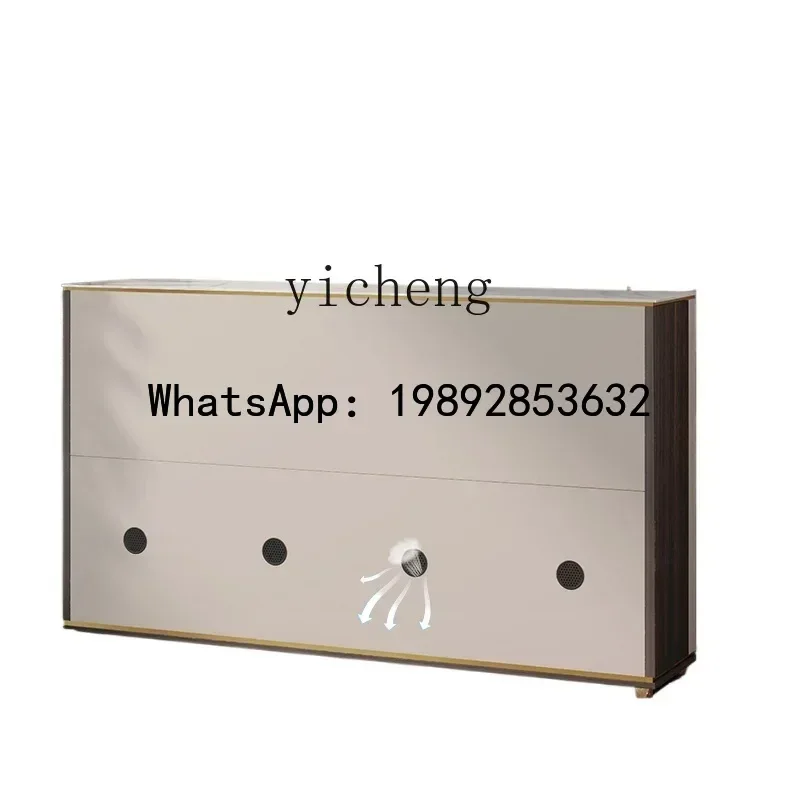 light luxury rock slab home shoe cabinet entrance integrated household door large-capacity storage cabinet floor high-end