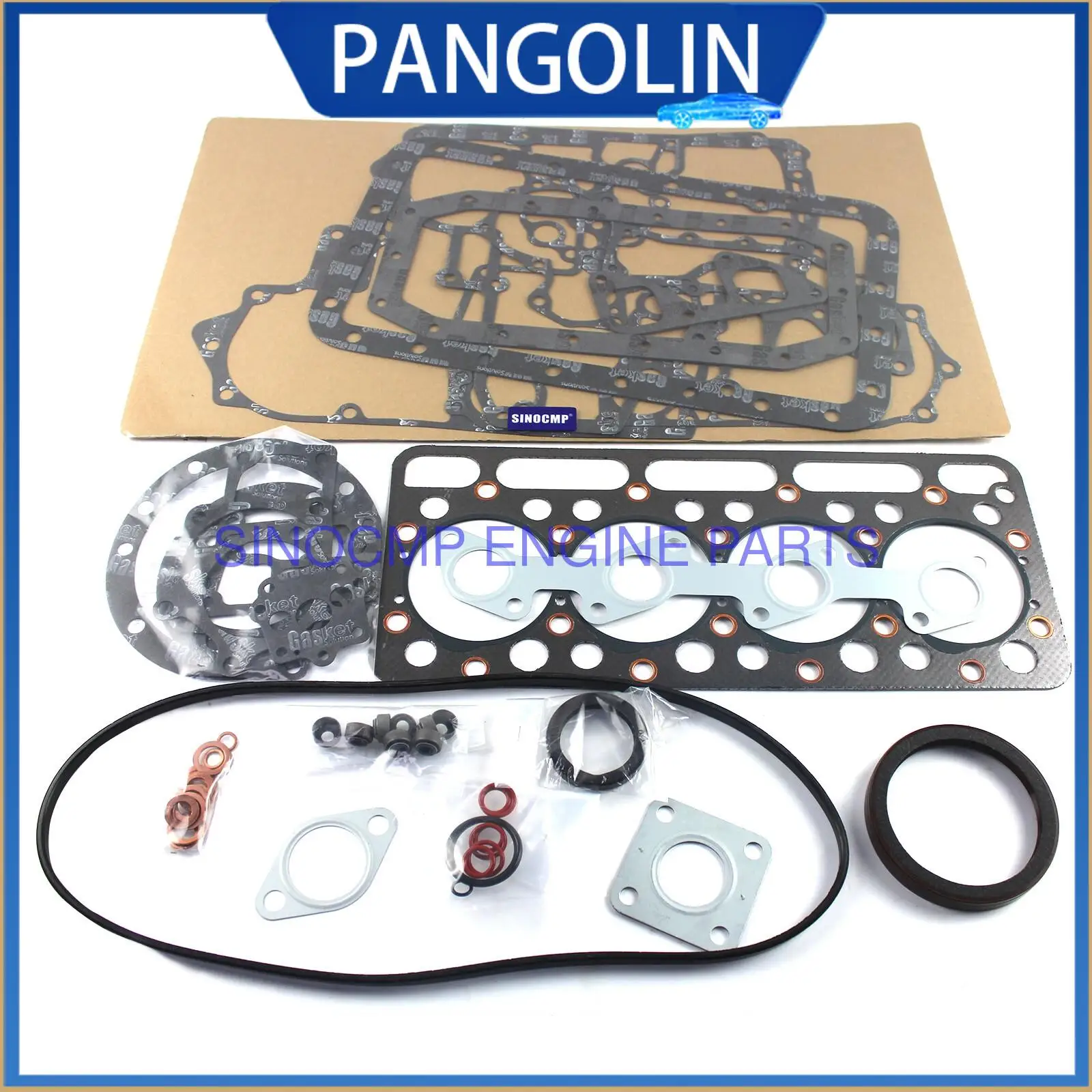 

Комплект для восстановления двигателя PANGOLIN 4D35T для грузовиков Mitsubishi Fuso Canter FE FG с комплектом прокладок для капитального ремонта Kubota V1902 07916-24305