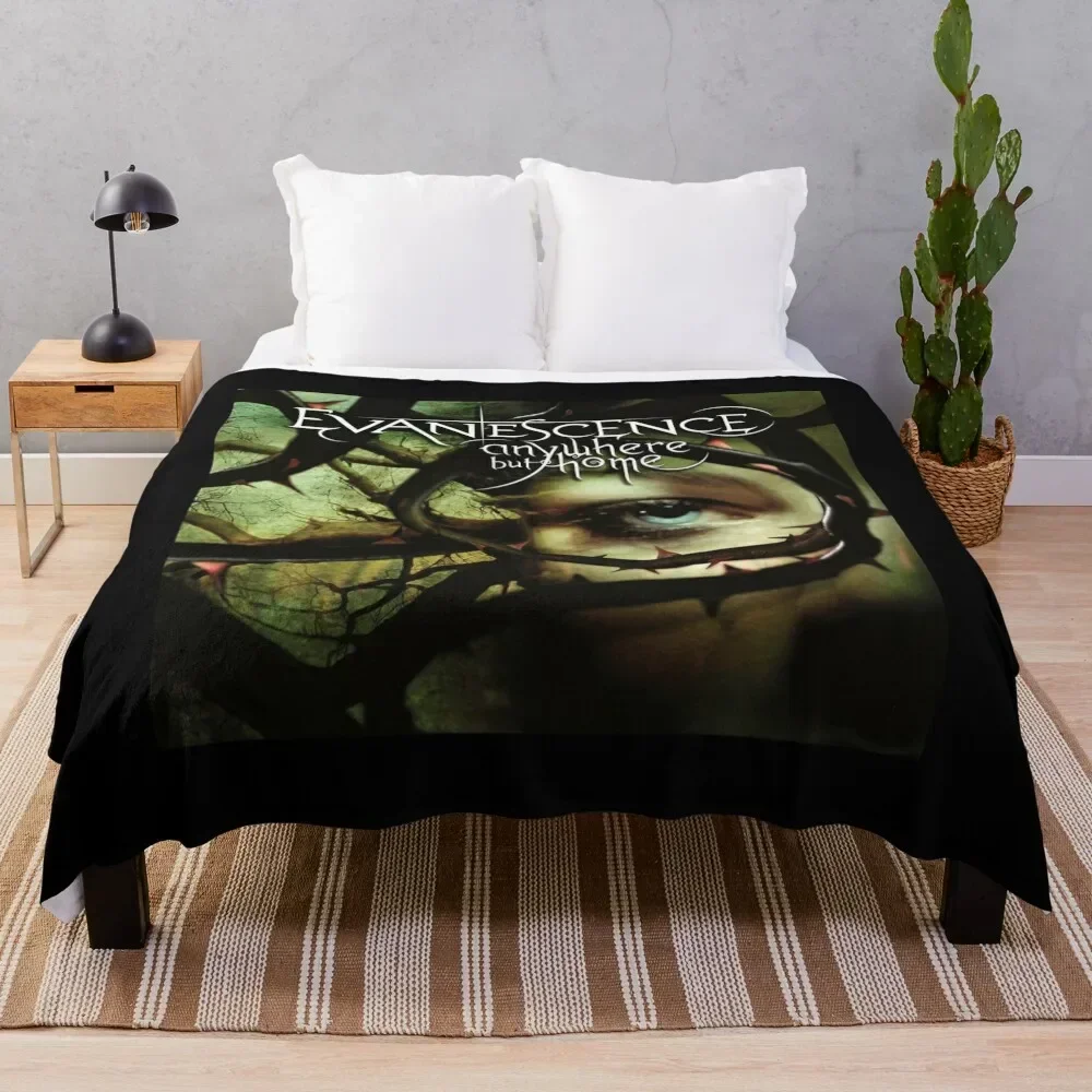 

Evanescence Rock band Throw Blanket warm for winter Flannel Fabric blankets ands Blankets