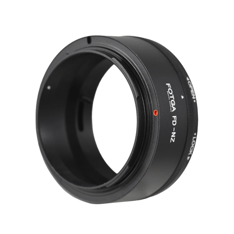 FOTGA High Precision Lens Mount Adapter Ring Aluminum Alloy for Canon FD-Mount Lens to Nikon Z6 Z7 Z50 Z-Mount Camera