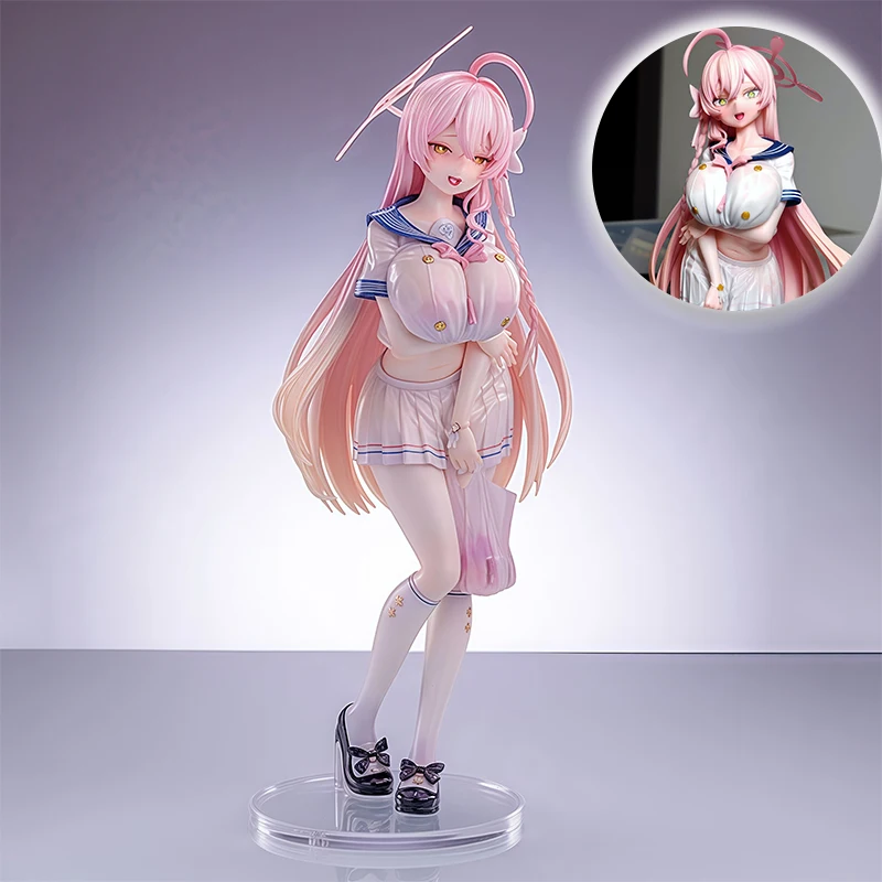 

Urawa Hanako rainy night JK hand-made pink hair beautiful girl anime animation model GK statue high-quality statue decoration