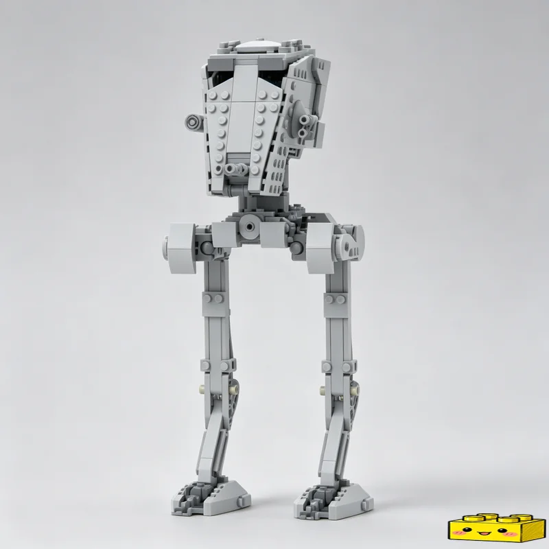 546PCS Imperial AT-ST Walker MOC Space Battle Model Custom Puzzle DIY Creative Assembly Educational Toy Collection Popular Gift