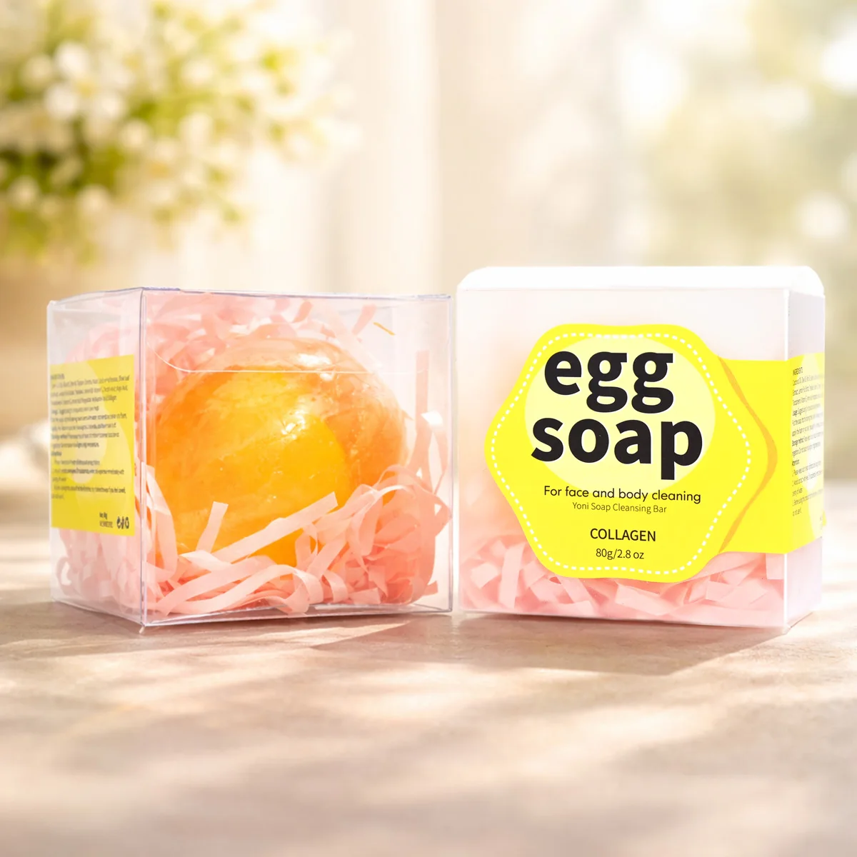 Collagen Egg Soap, Women's Care Private Soap, Clean Moisturizing Oil Control Soap, Body Soap
