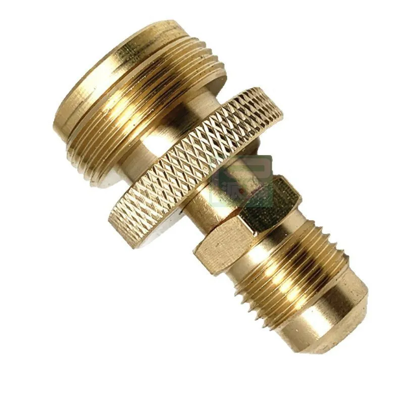 

10Pcs North American 3/8 Male Flare to 1LB Gas Cylinder Connector US Gas Tank One Pound Gas Cylinder Adapter