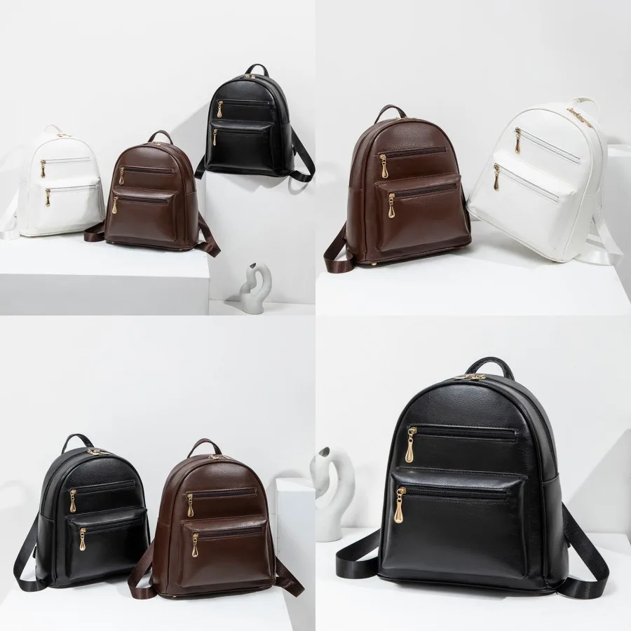 

【New style】- leisure backpack for women large-capacity lightweight schoolbag travel bag travel bag multifunctional luggage back