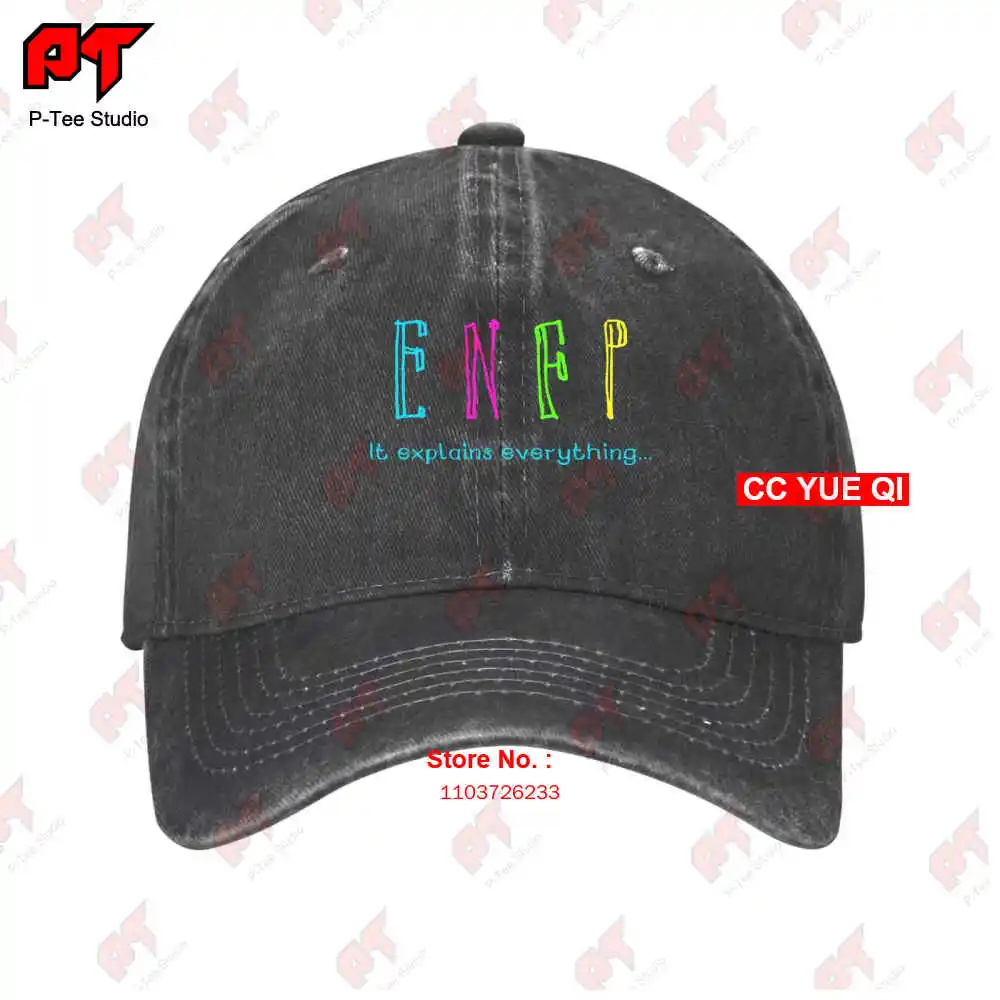 Enfp It Explains Everything Baseball Caps Truck Cap V9FJ