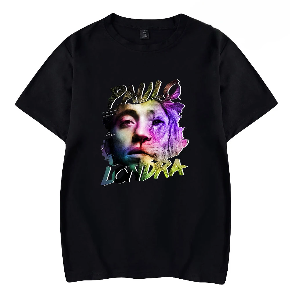 Rapper Paulo Londra Oversized T Shirt Women Men Summer Fashion O-neck Short Sleeve Funny Tshirt Graphic Tees Streetwear Clothes