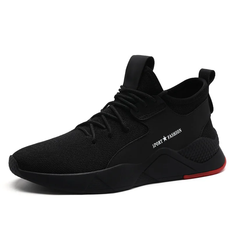 2021 Running Shoes Men Sneakers Casual Breathable Jogging Sport Trainers Black Fashion Mens Gym Shoes Tenis Masculino Plus Size