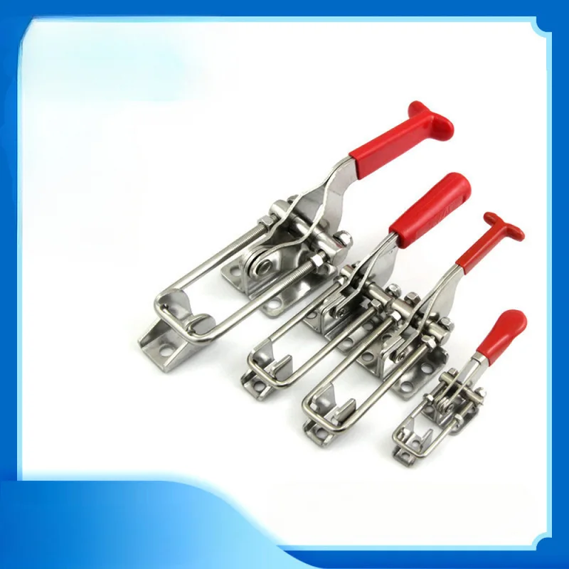 304 Stainless Steel Adjustable Toggle Latch, Quick Release Draw Latch for Case Box Door Cabinet,SL26168