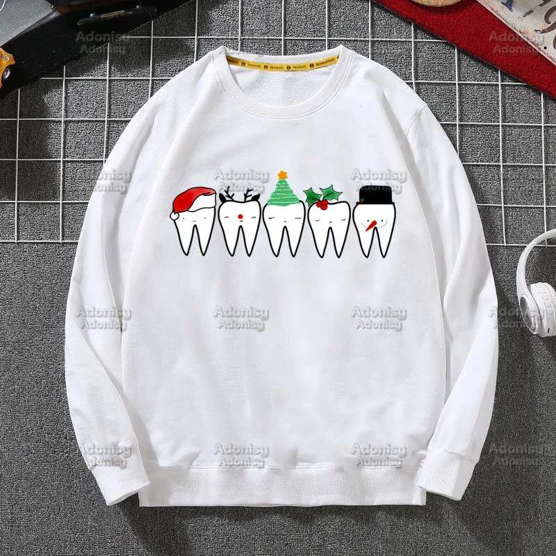 Tooth and Dentist Men Hip Hop Sweatshirt Hoodie Streetwear Harajuku Pullover Hoodie Winter Autumn Hoodie