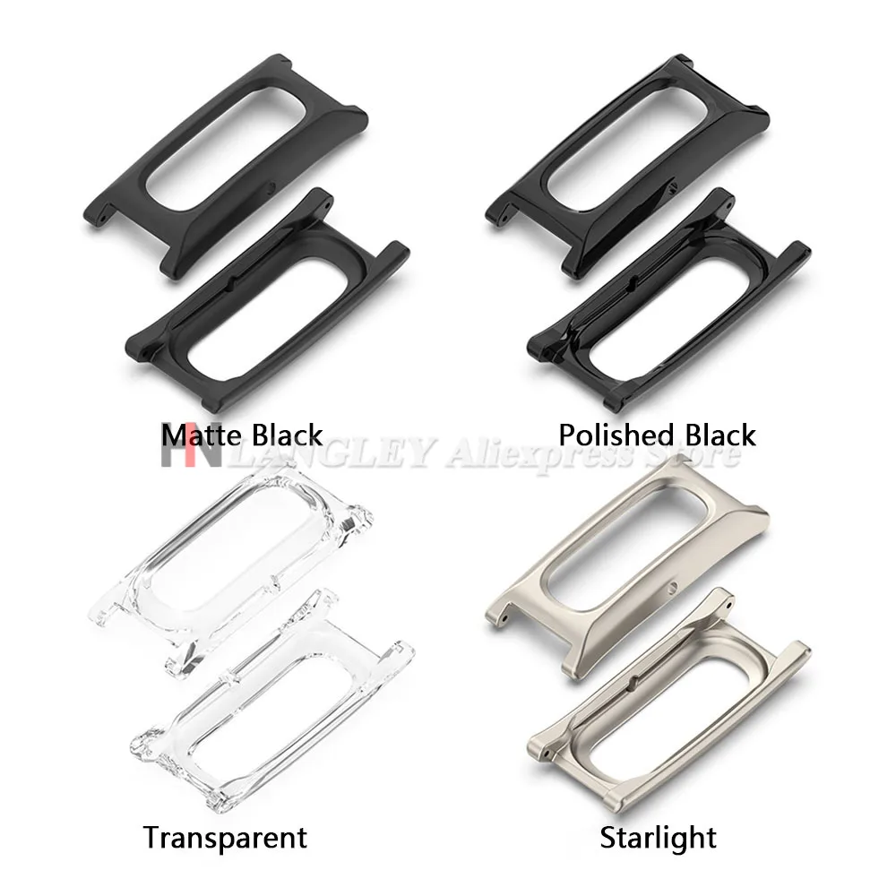 12mm Inner Lug Adapter Case for Google Fitbit Air Watch Band Strap Connector Conversion Adapter Multi Color Replacement Connect