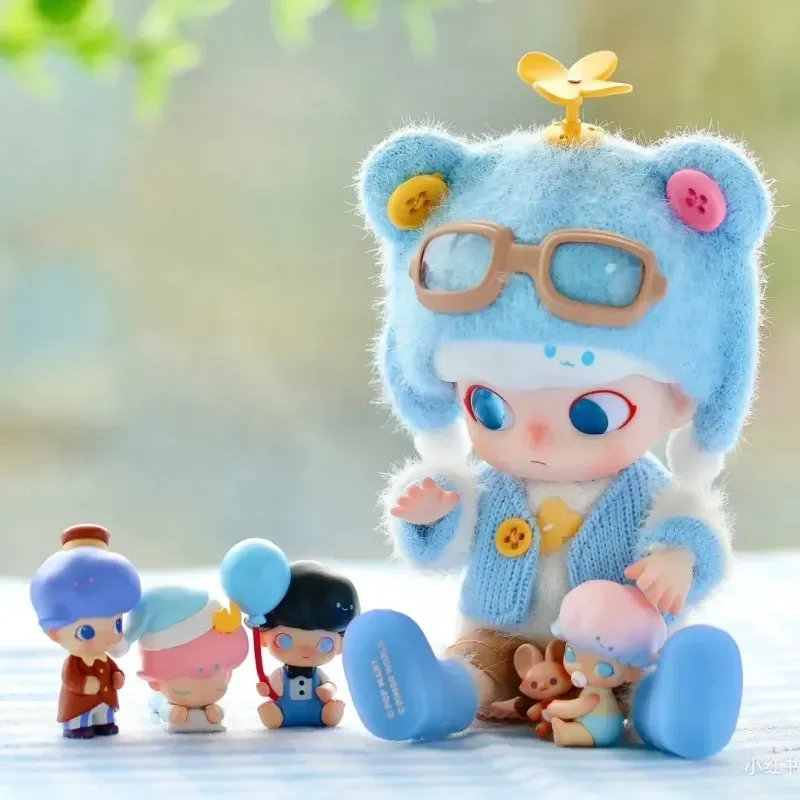 

Original Dimoo Fox In The Woods Raincoat Cat Bear Pilot Stay With Me Anim Action Model Figure Kawaii Figurine Ornamnet Gift