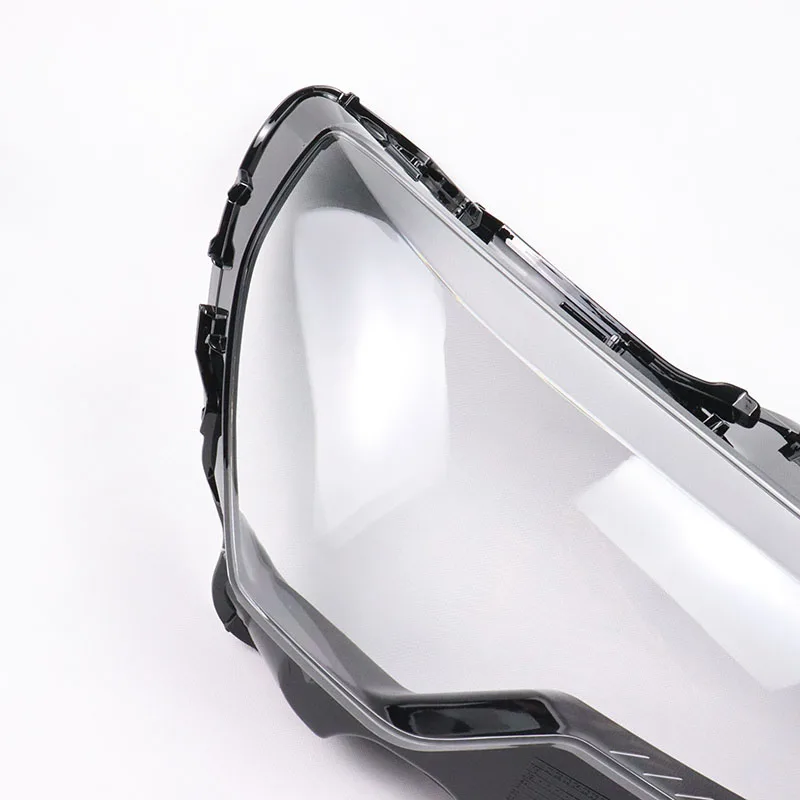Headlight Lens Cover For Audi Q3 2019-2022 1Pair Premium PC High Transparency Anti-UV Perfect Fit Durable Direct Replacement