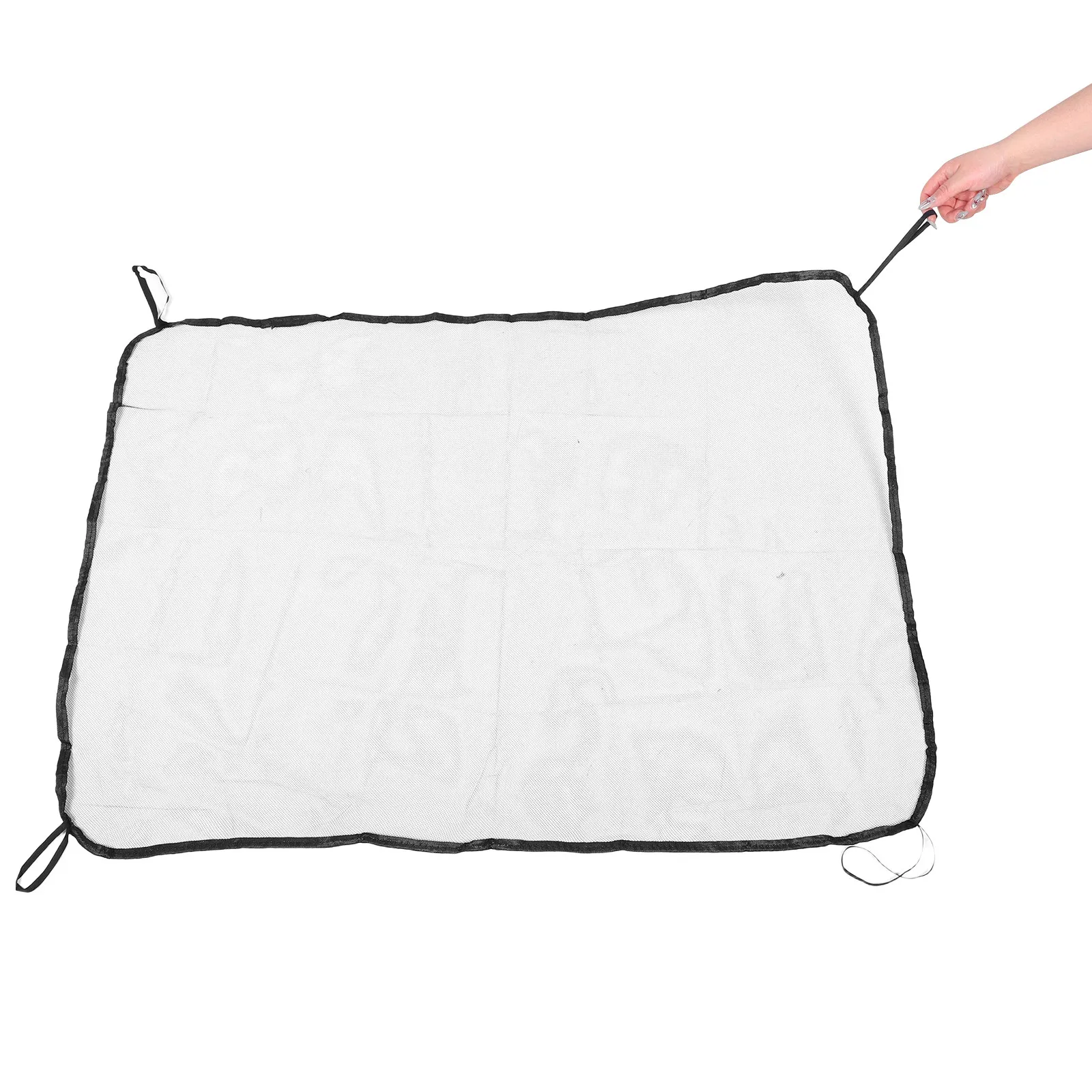 Universal Car Radiator Mesh Screen High Density Net Prevent Debris Fluff Car Grill Cover Fits Multiple Vehicle Models