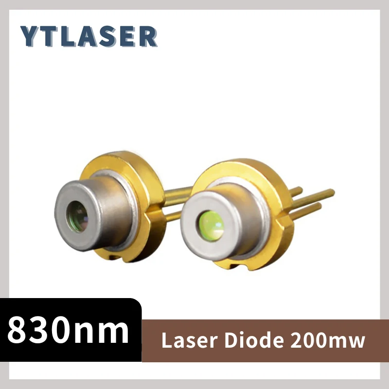 D5.6mm Laser Module 830nm 200mw Infrared IR Laser Diode N Type with PD Feedback for Life Sciences, Medical Equipment