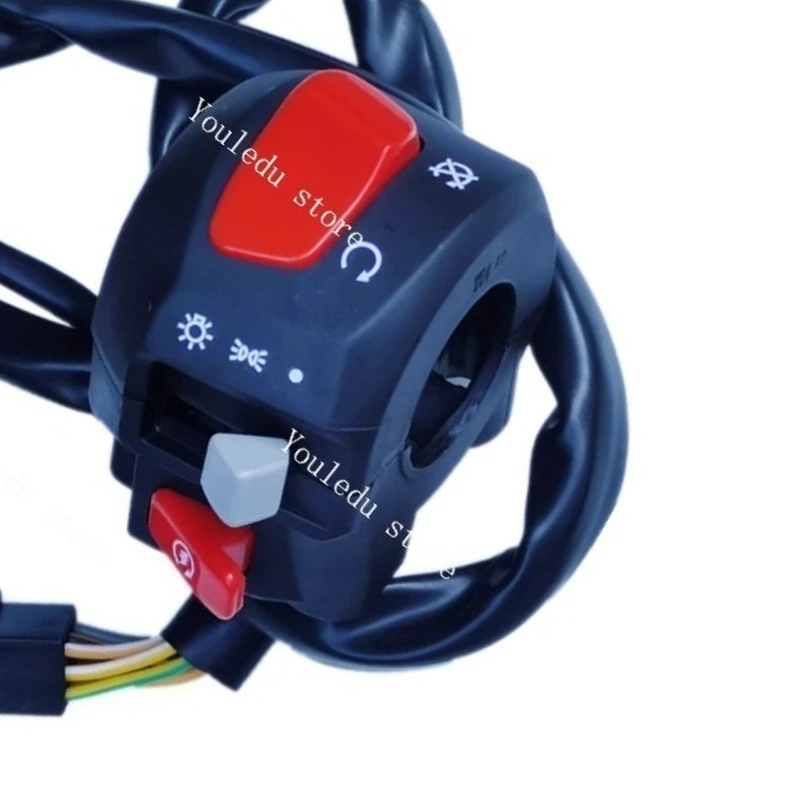 

Подходит для Suzuki Yueku GZ150-A GZ150-E, переключатель правой ручки, переключатель электрической ручки запуска фар в сборе