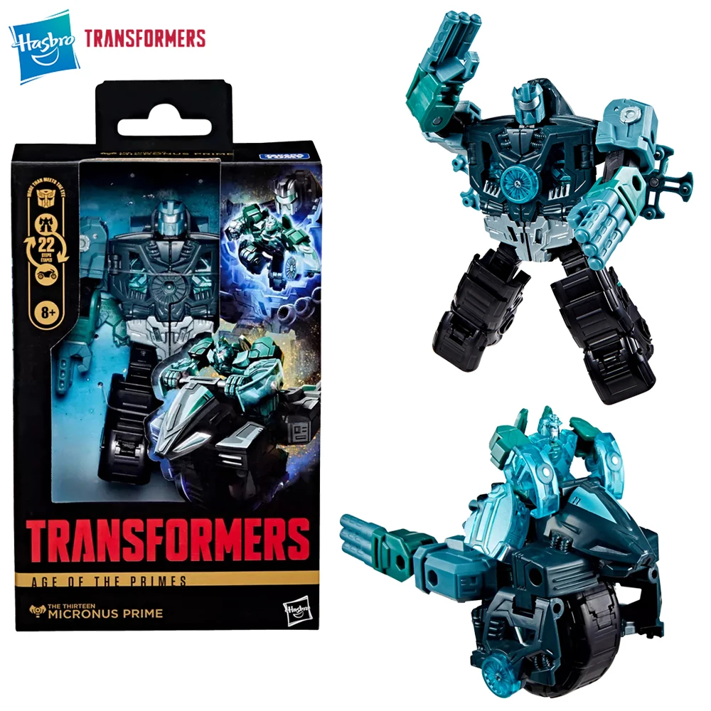 

Pre-Order Hasbro Transformers Age of the Primes The Thirteen Micronus Prime 14cm Leader Class Action Model Figure Toy Gifts