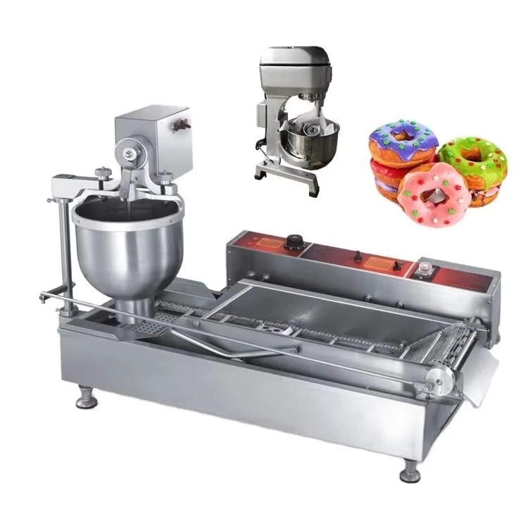 FOODLINE Uniform Molding Donut Maker Smooth Surface Low Noise Heating Bakery Shop Stall Dual Use Machine