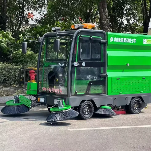 Customized Sweeper Best Quality Driving Double Side Brush Sweeper Machine Compact Industrial Commercial Floor Scrubber