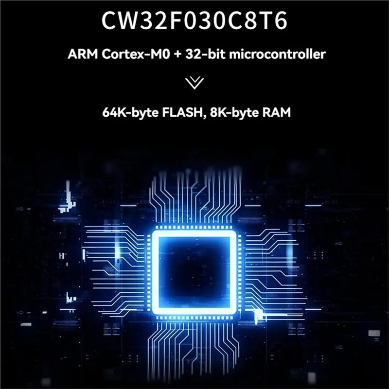 Nuclear Radiation Detection Module Geiger-Müller Counter Radioactive Element Detector CW32 Development Board With 1.8Inch Screen