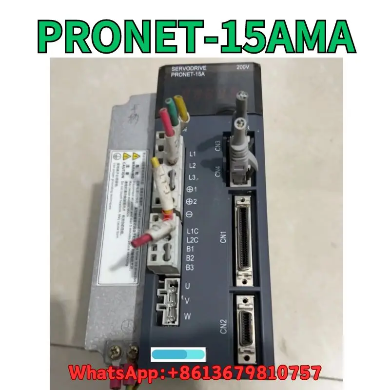 

second-hand Servo driver PRONET-15AMA 1.5KW test OK Fast Shipping