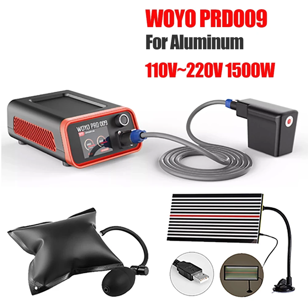 WOYO PDR009 Paintless Dent Repair PDR Tool Aluminum Auto Body Removal Remove Aluminium Dents Dings Creases and Hail Damage