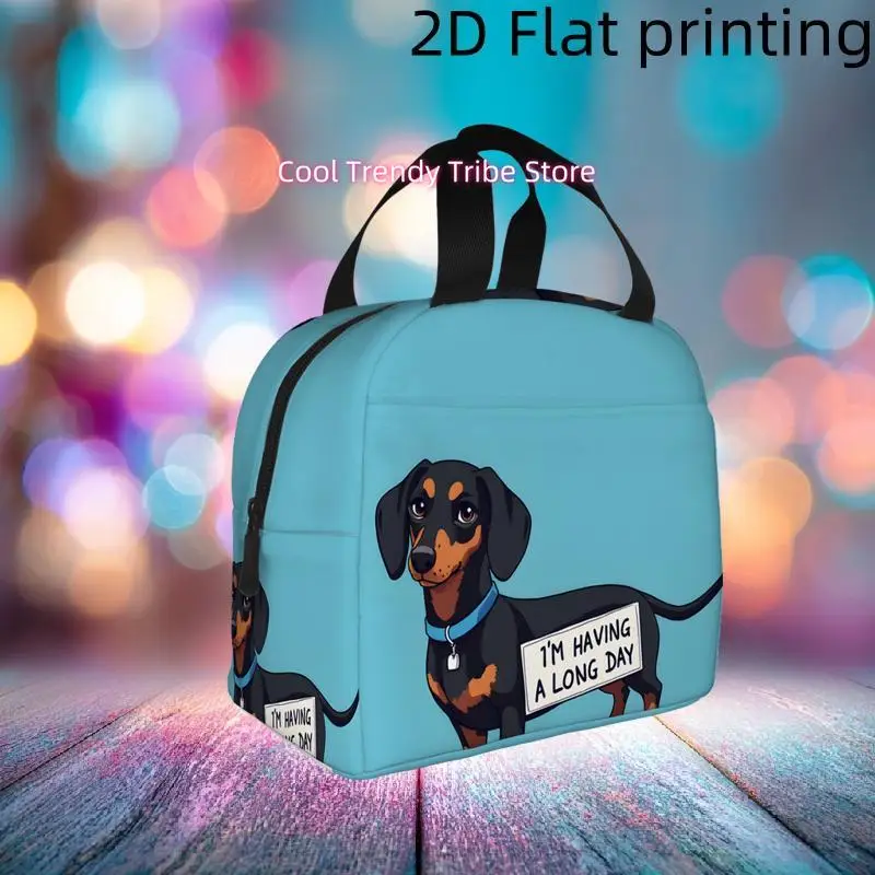 1pc, Dachshund with a Sign Saying 