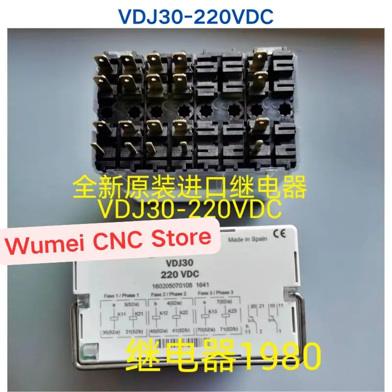 Brand New Original safety relay VDJ30-220VDC 1 piece If you need other specifications, please consult