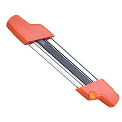 2 in 1 Easy File Chainsaw Chain Sharpener 4.0mm / 4.8mm Chainsaw Chain Sharpening File Chainsaw File for Chain Saw Stone Jewelry