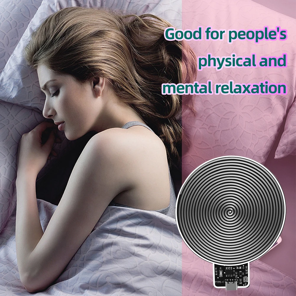 7.83Hz Schumann Resonances Generator Ultra-Low Frequency Pulse Wave Generator Type-C Audio Resonator for Home and Office Use