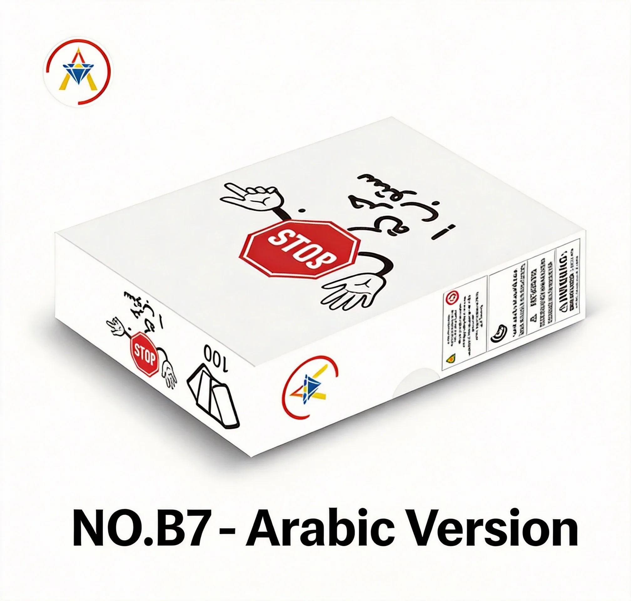 

Самая продаваемая и высоко оцененная карточная игра с жестами рук "СТОП" – интерактивное развивающее развлечение для детей и всей семьи – арабская версия