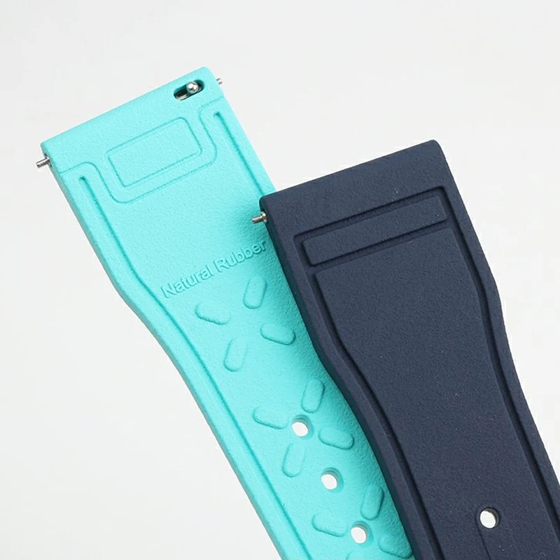 20mm 21mm 22mm Quick release watch strap  For IWC watchband Mark 18 Portugal Little Prince Pilot fluororubber Bracelet  for men